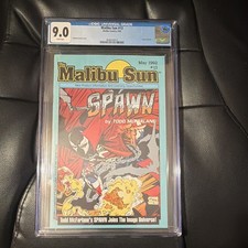 Malibu Sun #13 1992 Malibu Comics 1st Spawn Appearance 9.0 picture