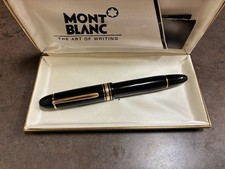 Late 1980’s Montblanc Meisterstück 149 14k Medium Nib With Ebonite Feed picture