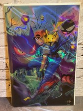 Pokémon Fame: Satoshi Tajiri C2E2 EXPO Exclusive LAVA FOIL Variant Cover 40/50 picture