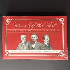 2026 Pieces of the Past One Time Series 1 Edition Hobby Box NEW RELEASE picture
