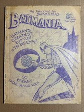 Batmania #9 2/1966-Batman fanzine-info-buy & sell ads-limited printing-Biljo ... picture