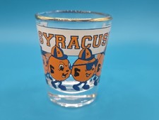 Vintage Rare 1980's Syracuse University Shotglass Edward's Press picture