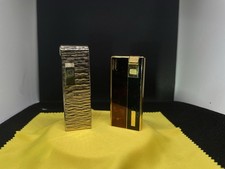 Vintage Working Colibri Lighter Lot Made In Japan Serviced price for both picture