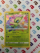 Celebi 009/185 Amazing Rare SWSH Vivid Voltage Pokemon TCG NM EN picture