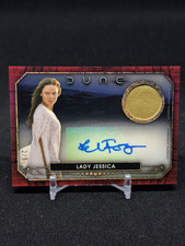 2024 Topps Chrome Dune Relic Autographs Lady Jessica Red /5 Screen Worn Patch picture