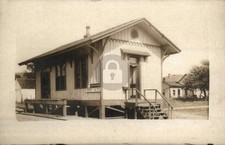 Mont Alto Penn PA Railroad Train Station Depot RPPC Photo Postcard COPY picture