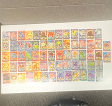 1999 2000 Pokémon Topps TV Animation 94 Card Lot Holo’s Blue Back picture