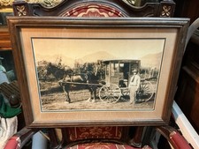 Rare Antique 1907 Photograph Of Jon Roberts First Mailman In Logan Utah. Wow picture