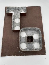 Vintage Metal Marquee-style Channel Letter and Component picture