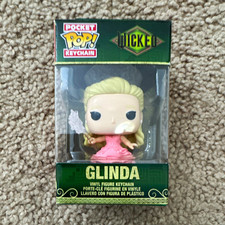 Funko Pocket Pop Wicked Glinda Vinyl Keychain w/ Detachable Keyring picture