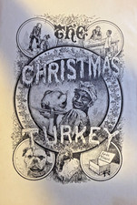 1880 Vintage Magazine Illustration The Christmas Turkey picture