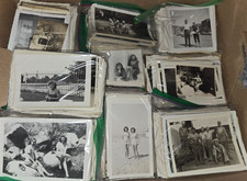 LOT OF 100 ORIGINAL RANDOM FOUND OLD PHOTOS MOSTLY B&W VINTAGE SNAPSHAPSHOTS picture