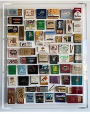 Assorted set of 10 Vintage Matchbook And Matchbox Collection 1940s to 1990s picture