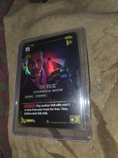 Cyberpunk TCG Beta - The Relic - Experimental Biochip - Iconic Rare B163 picture