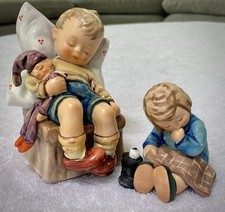 Sleepy Time Vintage Goebel Hummel Lot of 2: A Nap and Just Dozing picture