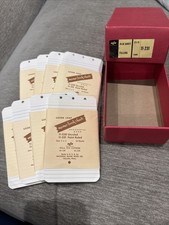 New NOS Vintage National Memo Book Sheet Refills picture