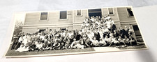 Antique 1920s Panoramic Photo Cleveland Multicultural Crowd C Resac Eugene Okey picture
