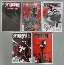 Spider-Man: Black Suit & Blood #1 Lot NM or better, 5 Covers (Marvel 2024), 1st picture