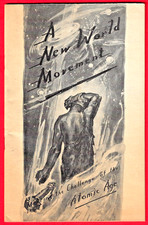 1946 Harlem Ashram Atomic Age Pamphlet UN World Brotherhood Civil Rights ARCHIVE picture