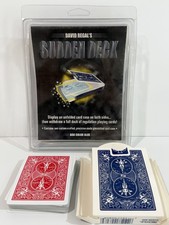David Regal's Sudden Deck Magic Trick Gimmicked Playing Card Case Blue Bicycle picture