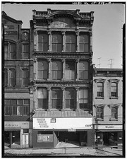 Photo:South Norwalk CT 1900s South Main St Commercial Buildings HABS picture