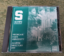 Michigan State University Alumni Directory 1999 CD-Rom Windows picture