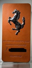 2003 Ferrari Schedoni Leather Trophy Ferrari Owners Club Very Rare Item picture