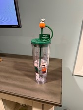 ✅ *SHIPS ASAP* Starbucks / Peanuts Tumbler Green Plastic 100% AUTHENTIC ✅ picture