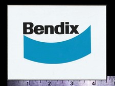 BENDIX Automotive Parts - Original Vintage 1960's 70's Racing Decal/Sticker picture