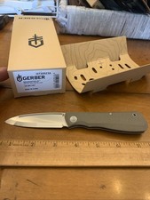 Sweet Gerber Mansfield Micarta Slip Joint Folding Knife picture