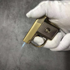 1pcs new  Gun lighters windproof Metal Gun Jet Torch Lighter picture