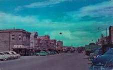 CODY Wyoming 1950-60s Main Street OLD PHOTO picture