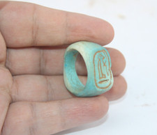 RARE ANCIENT EGYPTIAN ANTIQUE CARTRIDGE Ring Old Pharaonic Egypt History picture