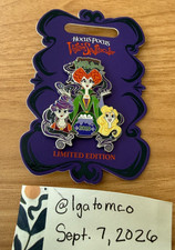 Disney Parks MNSSHP 2018 Hocus Pocus Villain Spelltacular Limited Edition Pin picture