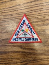 Hock-Hocking District 1982 Fall Camporee BSA Boy Scouts Patch picture