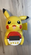 RARE Seiko Pokemon Pikachu Talking Digital Alarm Clock Japan picture
