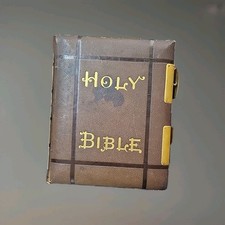 Large 1872 Holy Bible - People's Standard Edition by Ziegler and McCurdy in USA  picture