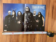 Cradle Of Filth Avenged Sevenfold M Shadows Double Sided Poster Rare picture
