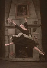 Russian ballerina Violetta Elvin performs a production ballet - 1950 Old Photo picture