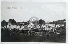 Jefferson County Fair Wisconsin WI 1908 RPPC Photo Postcard COPY picture