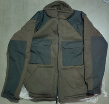 New Genuine US Military Cold Weather Brown Bear Suit Jacket Fleece - MEDIUM picture