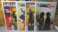 DJANGO ZORRO 1-7 FULL SET + #1 VARIANT WITH COVER 2014 DYNAMITE ENTERTAINMENT picture