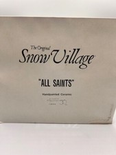 Dept 56 Snow Village All Saints Church 5070-9 Retired 1997 NIB picture