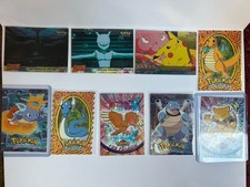 Topps 1999/2000 Pokémon 8-Card Lot Mewtwo Strikes Back/Pikachu’s Vacation Chase picture