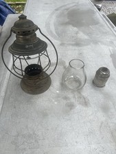 Antique Kelly Lamp Company Railroad Conductor Oil Lantern Rochester, New York picture