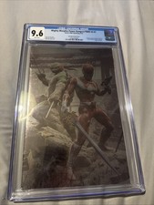 Mighty Morphin Power Rangers TMNT III #1 CGC 9.6 Virgin Foil Exclusive picture