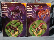 NECA Aliens Night Cougar Alien & Panther Alien Action Figures From:Blind Box picture