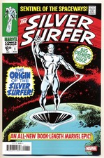 Silver Surfer #1 NM, Facsimile Edition, John Buscema art, Marvel Comics 2026 picture