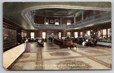 Lobby French Lick Springs Hotel French Lick Indiana IN c1910 Postcard picture