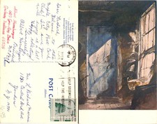 Wilmington DE The Blue Door Andrew Wyeth, Art Museum Painting Postcard 72312 picture